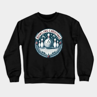 Bowling Christmas Crewneck Sweatshirt